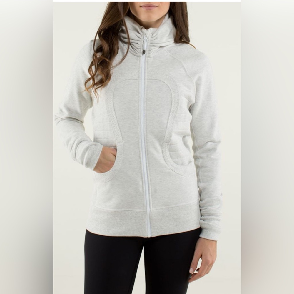 Lululemon Athletica Light Gray Jacket